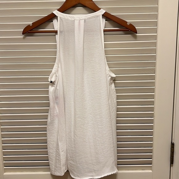 154. Vince Camuto Surplice Wrap Blouse in New Ivory - Picture 9 of 14